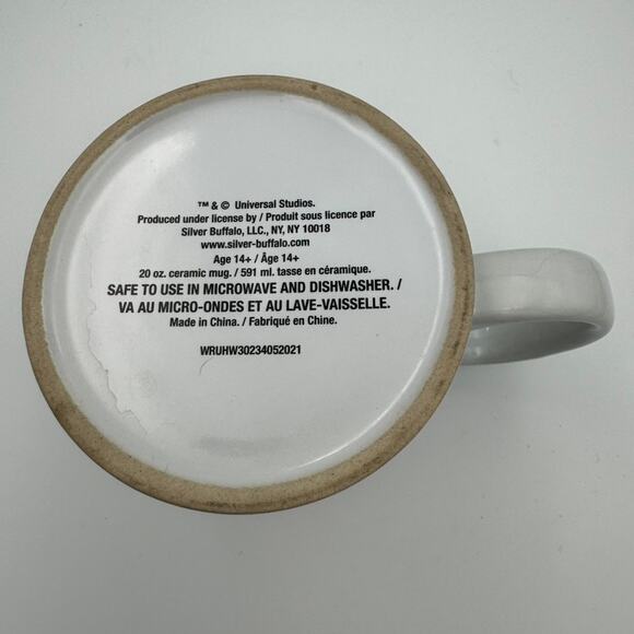 Universal Studios Halloween II Michael Myers 20oz Ceramic Mug Silver Buffalo - Picture 6 of 7